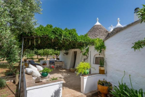 Trulli autentico Dipinto Martina Franca